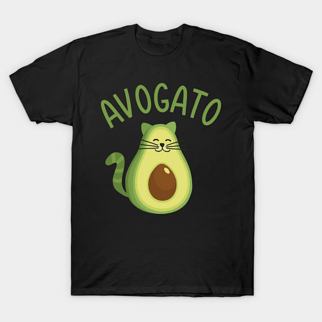 Funny avogato cat for avocado lover and Cinco de Mayo T-Shirt by Designzz